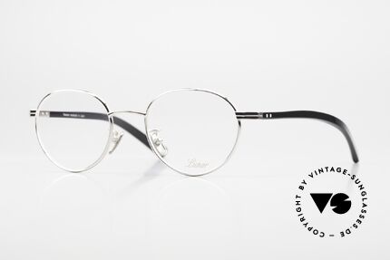 Lunor Prestige I A 03 Platinum-Plated Titan Frame, LUNOR Prestige eyeglasses: fullrim titanium frame, Made for Men and Women