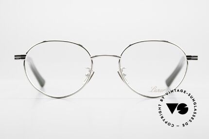 Lunor Prestige I A 03 Platinum-Plated Titan Frame, titan frame, titanium nose pads and acetate temples, Made for Men and Women
