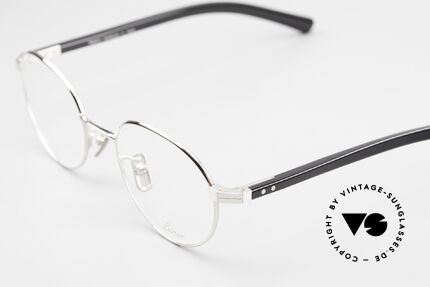 Lunor Prestige I A 03 Platinum-Plated Titan Frame, model IA03, PP = platinum plated, size 46/19, 140mm, Made for Men and Women