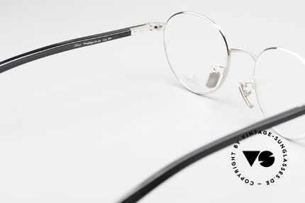Lunor Prestige I A 03 Platinum-Plated Titan Frame, quality frame (unisex style) can be glazed optionally, Made for Men and Women