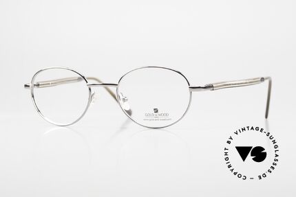 Gold & Wood 409 Luxury Wooden Specs Round Details