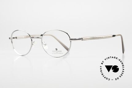 Gold & Wood 409 Luxury Wooden Specs Round, the credo: elegance, timelessness, craftsmanship, Made for Men and Women