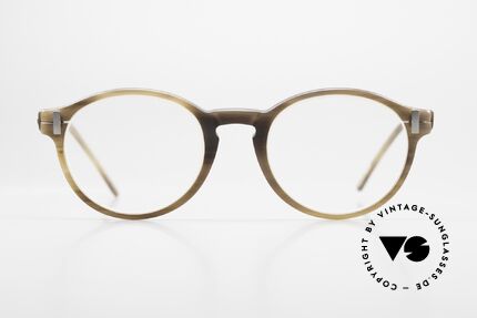 Hoffmann V7441 Understatement Eyewear, unique natural horn glasses from the V-Line Collection, Made for Men and Women