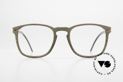 Hoffmann V7754 Horn And Wood Eyeglasses, true Masterpiece by Hoffmann, handmade in Germany, Made for Men and Women