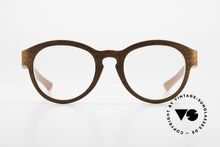 W-Eye Dianthus Natural Eyewear Unisex, actually made from 0.5 mm thick wooden sheets, Made for Men and Women