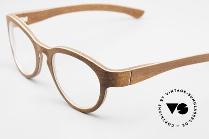 W-Eye Dianthus Natural Eyewear Unisex, unique - thanks to the natural materials used!, Made for Men and Women