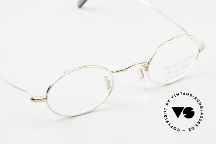 Savile Row Oval 38/24 14kt Rolled Gold Frame, unworn (like all our costly Gold-Rolled glasses), Made for Men and Women