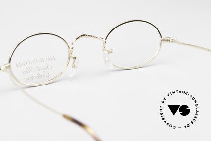 Savile Row Oval 38/24 14kt Rolled Gold Frame, shape & size are suitable for strong prescriptions, Made for Men and Women