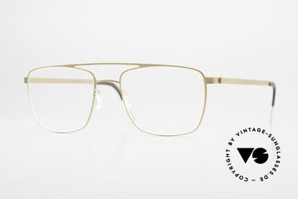 Lindberg 9595 Strip Titanium Vintage Designer Eyewear Details