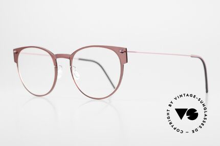 Lindberg 6559 NOW Vintage Designer Eyewear, high quality composite material & titanium temples, Made for Women