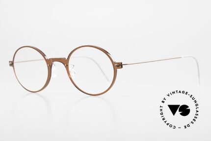 Lindberg 6508 NOW Designer Eyewear Vintage, high quality composite material & titanium temples, Made for Men and Women