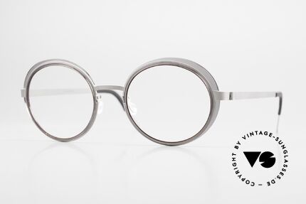 Lindberg 9732 Strip Titanium Women's Eyeglasses Round Details