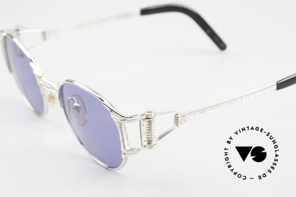 Jean Paul Gaultier 56-5105 Rare Celebrity Sunglasses, monolithic JPG design (true 'vintage'!); made in Japan, Made for Men and Women