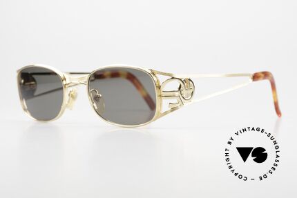 Jean Paul Gaultier 58-5101 Gold-Plated Made In Japan, incredible TOP craftsmanship (You must feel this!), Made for Men and Women