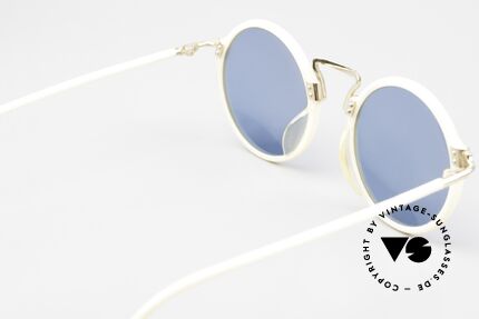 Jean Paul Gaultier 56-9271 Rare Round Designer Shades, unworn, NOS (like all our rare vintage Gaultier specs), Made for Men and Women