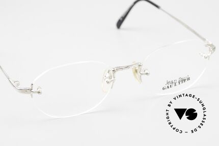 Jean Paul Gaultier 55-4671 Rimless JPG Designer Specs, NO retro fashion, but a genuine old original from '95, Made for Men and Women