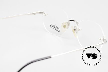 Jean Paul Gaultier 55-4671 Rimless JPG Designer Specs, demo lenses can be replaced with optical (sun) lenses, Made for Men and Women