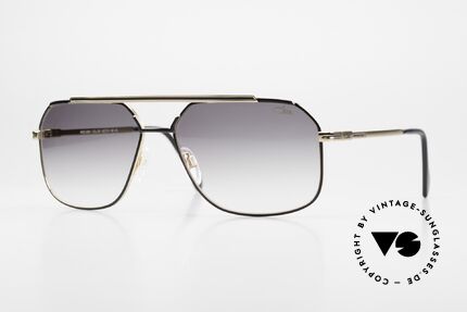 Cazal 9081 Designer Sunglassses Gold Details