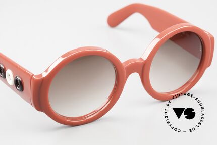 Patrick Kelly Pop Corn 01 80's Haute Couture Shades, Patrick Kelly worked together with Dior, Chanel, YSL, Made for Women