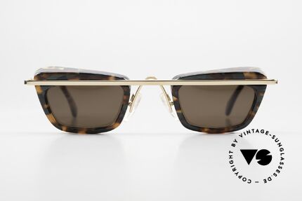 Alain Mikli 4103 / 623 90's Designer Sunglasses, brilliant combination of colors, materials and forms, Made for Women