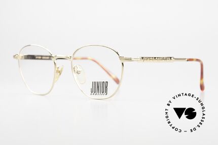 Jean Paul Gaultier 57-3178 22ct Gold-Plated Frame, true designer eyewear with interesting temples, Made for Men and Women