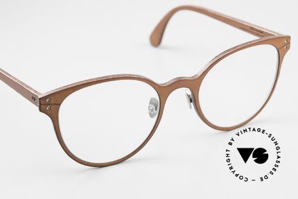 Lucas de Stael Minotaure Thin 05 Frame With Leather Cover, from 2017 but unworn (delivered in a case by de Staël), Made for Women
