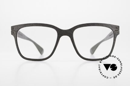 Lucas de Stael Stratus Thin 15 Natural Materials Specs, a pair of classic designer glasses; handmade in France, Made for Men