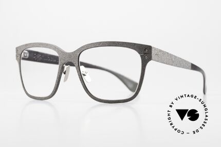 Lucas de Stael Stratus Thin 15 Natural Materials Specs, luxury model with leather cover (connoisseur glasses), Made for Men
