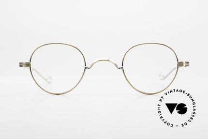 Lunor II 15 Panto Frame Antique Gold, full rimmed specs, ANTIQUE-GOLD, top-notch quality, Made for Men and Women