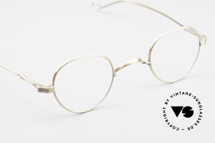 Lunor II 15 Panto Frame Antique Gold, unworn single item (for all lovers of quality), true rarity, Made for Men and Women