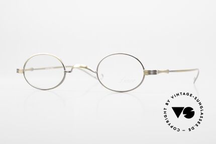 Lunor II 04 Small Old Original Frame, extra small oval vintage glasses of the Lunor II Series, Made for Men and Women