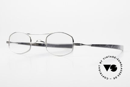 Lunor II A 16 Platinum-Plated 90s Frame, LUNOR = a traditional German brand (handmade quality), Made for Men and Women