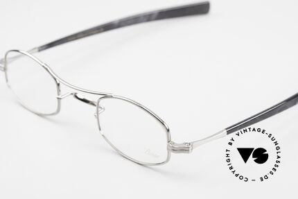 Lunor II A 16 Platinum-Plated 90s Frame, well-known for the "W-bridge" & the plain frame designs, Made for Men and Women