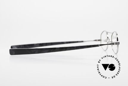 Lunor II A 16 Platinum-Plated 90s Frame, the frame front / frame design looks like a "LYING TON", Made for Men and Women