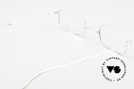 Lunor XXV Folding 01 Square Foldable Frame 90s, NO RETRO EYEGLASSES, but a precious LUNOR ORIGINAL, Made for Men and Women