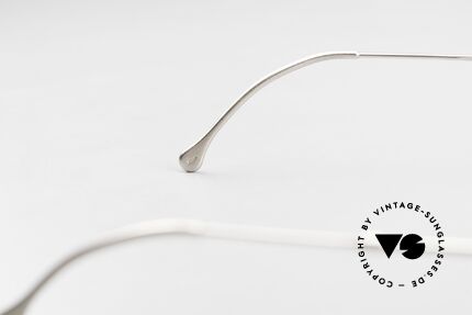Lunor XX 405 Telescopic Platinum Satined Frame, Size: small, Made for Men and Women