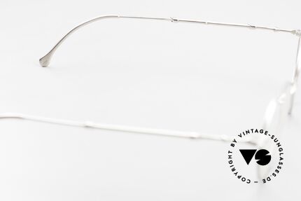 Lunor XX 405 Telescopic Platinum Satined Frame, Size: small, Made for Men and Women