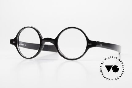 Lesca P60 Round Glasses Women & Men Details