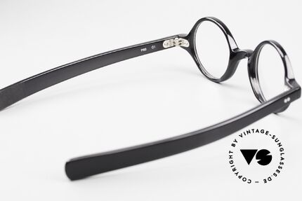 Lesca P60 Round Glasses Women & Men, demo lenses could be replaced with prescriptions, Made for Men and Women