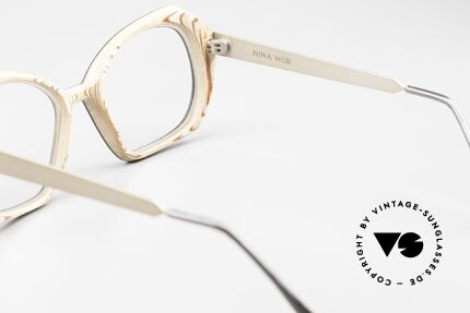 Nina Mur Adela Natural Eyewear For Ladies, Size: medium, Made for Women
