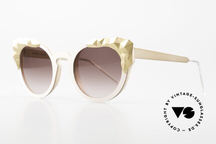 Nina Mur Liliana Wooden Shades From Madrid, finest woodwork (check the photos) in size 48/24, 145, Made for Women