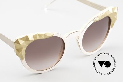 Nina Mur Liliana Wooden Shades From Madrid, unworn model from the 2018 collection incl. orig. case, Made for Women