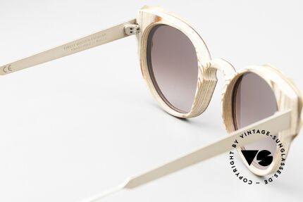 Nina Mur Liliana Wooden Shades From Madrid, the frame can be glazed as desired (progressive vision), Made for Women