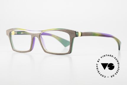Piero Massaro 442 Interesting Men's Eyewear, technology and art in combination; with spring hinges, Made for Men
