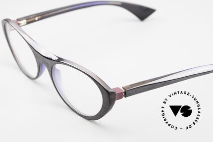 Piero Massaro 443 Interesting Play Of Colors, the frame color appears alternating blue-indigo-black, Made for Men and Women