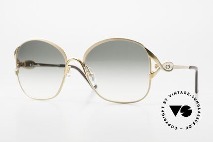 Christian Dior 2141 Ladies 80's Designer Shades Details