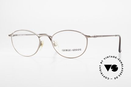 Giorgio Armani 188 Classic Oval Designer Frame Details