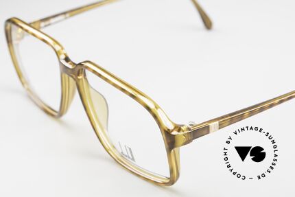 Dunhill 6110 Optyl Eyeglasses Large, 80's gentlemen's style (characteristical A. DUNHILL), Made for Men