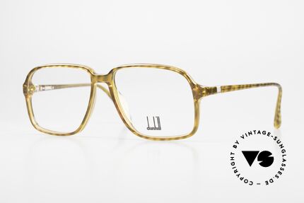 Dunhill 6110 Optyl Eyeglasses Medium, striking designer glasses by Alfred Dunhill from 1989, Made for Men