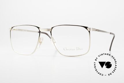 Christian Dior 2728 80's Gentlemen's Glasses Details